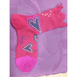 Chaussettes Coeur et Couronne By Berthe Aux Grands Pieds