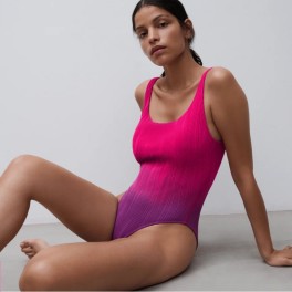 Maillot de Bain 1 pi&egrave;ce FUSHIA ou NOIR Pulp By Chantelle Swim