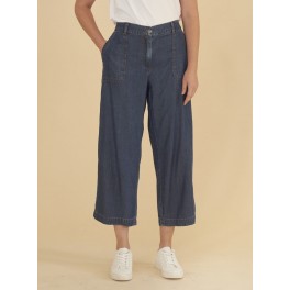 Jean 7/8 En Lyocel Style Large By Mado Et Les Autres