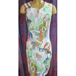 Robe Droite Sans Manche En Jersey De Coton By Dolcezza