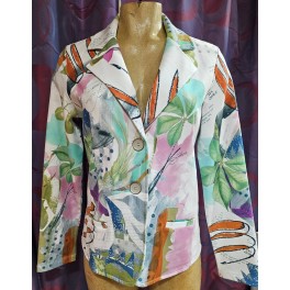 Blazer Manches Longues En Jersey De Coton By Dolcezza
