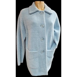 Manteau 3/4 En Lainage Tout Doux Col By Etymologie