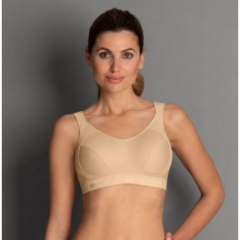 Soutien Gorge Sport Sans Armature Beige By Anita Active
