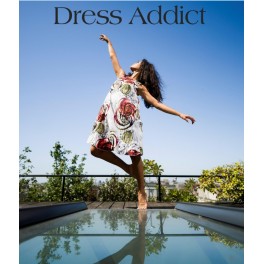 Robe Longue JOT6 Boutonn&eacute;e By Dress Addict