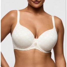 Soutien Gorge Rembourr&eacute; Armatures Forme Coeur Naturel Kero -Twist By Prima Donna