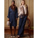 Veste Géométrique en fausse Fourrure By Ayfëe Florence 
