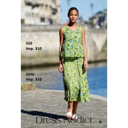 JAJA -312- Robe Jupe En Coton Bio By Dress Addict